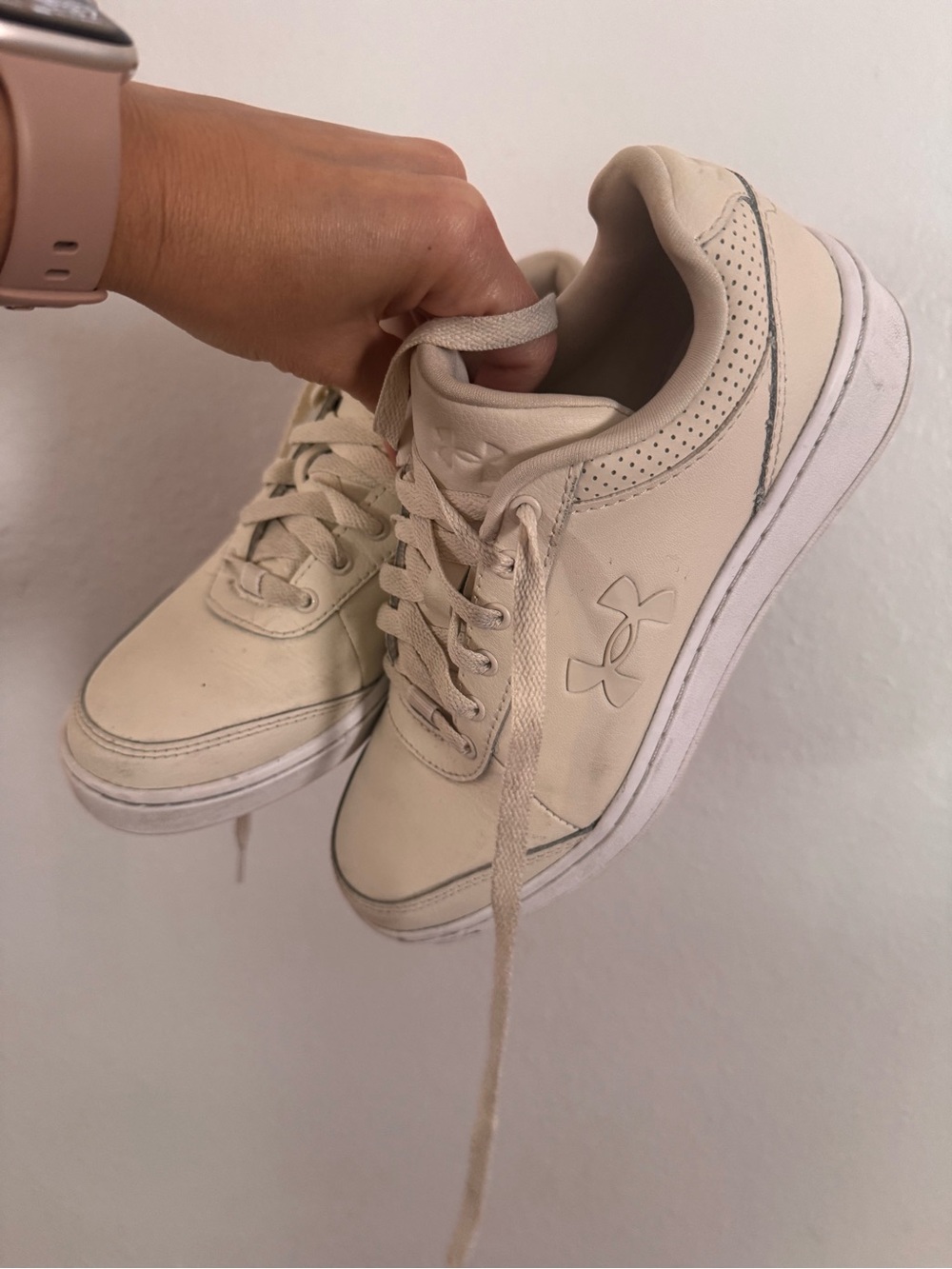 Under Armour Women’s Cream Low-Top Sneakers